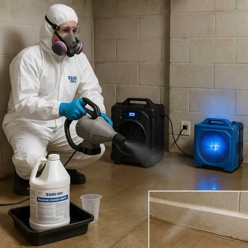 Sanitization and Odor Removal process in Saint George, ME