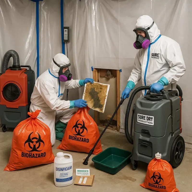 Contaminated Water Handling Protocols process in Saint George, ME