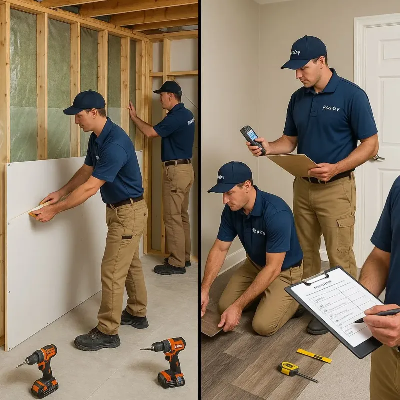 Repairs and Reconstruction process in Saint George, ME